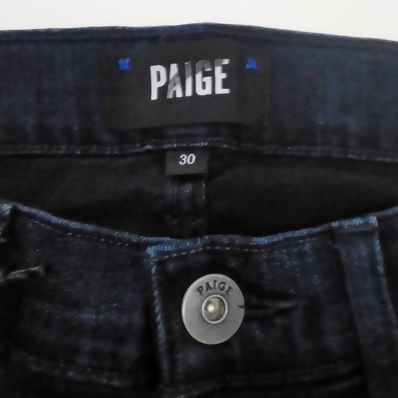 Paige Lennox Slim Fit Dorset Size 30 Inseam 27 - Picture 10 of 16